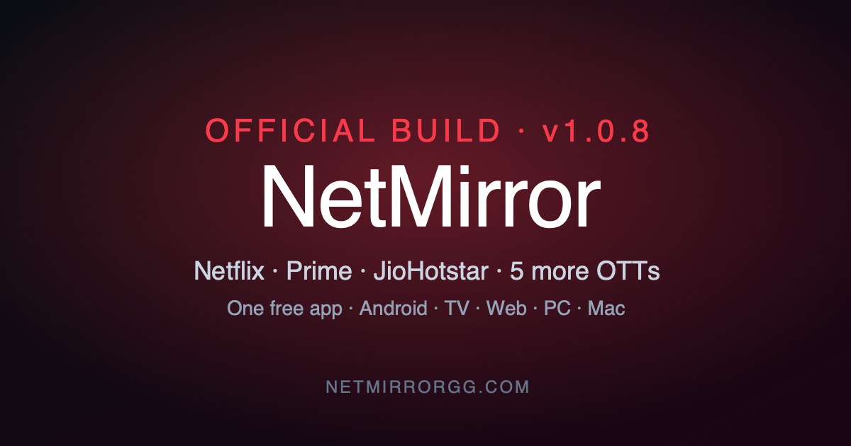 NetMirror TV screenshot