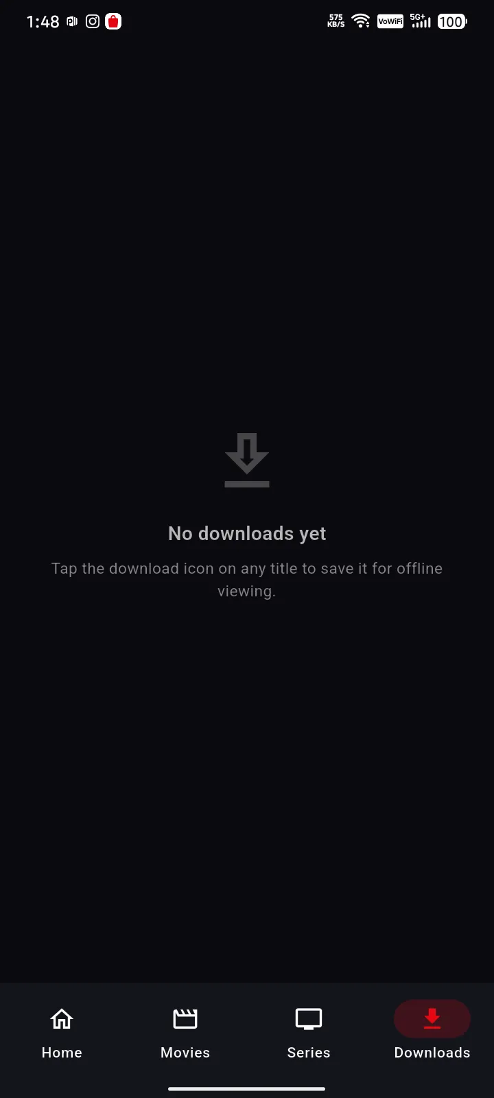 Your downloads, in one place — NetMirror app